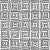 Sample - Schumacher X Cristina Buckley Trousdale Wallpaper in Black For Sale