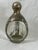 Mid 20th Century Mid 20th Century Haig Type Heavy Dimple Pinch Bottle With Sterling Overlay and Cap With Cork For Sale - Image 5 of 7
