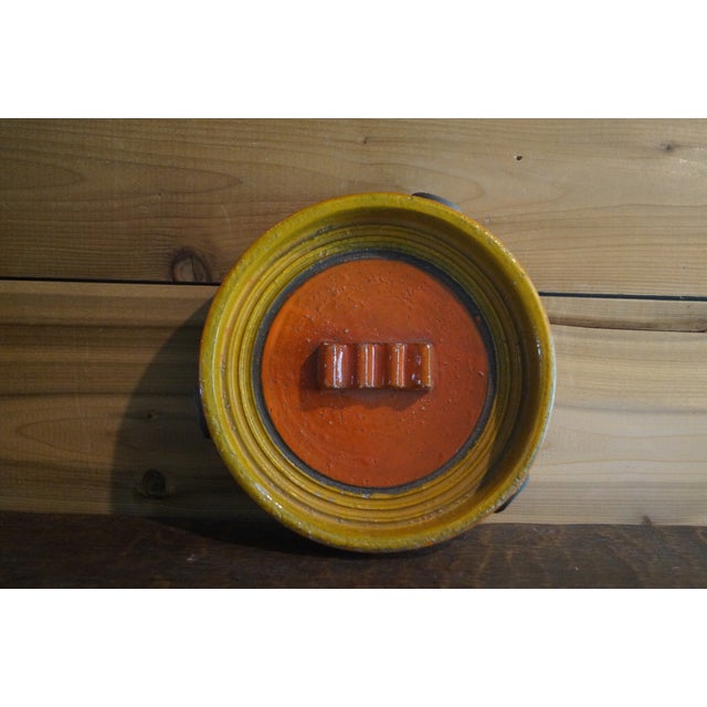 1950s 1950s Italian Pottery Bitossi for Rosenthal Netter Ashtray For Sale - Image 5 of 7