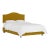 King Camelback Bed in Monaco Citronella For Sale
