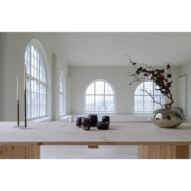 Mid-Century Modern Stoneware Pieces by Sylvia Leuchovius for Rörstrand, 1970s, Set of 5 For Sale - Image 3 of 14