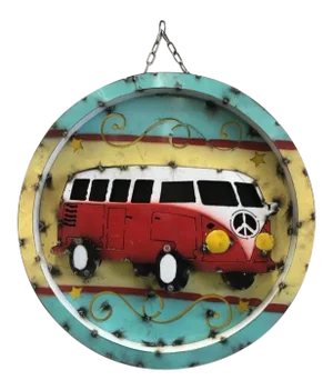 "Handmade Volkswagen Bus Sign "