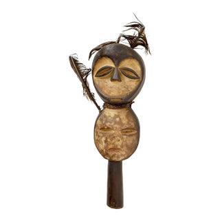 Early 20th Century Lega Divination Staff Figure For Sale