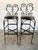 John Risley Style Wrought Iron Bar Stools For Sale - Image 9 of 10