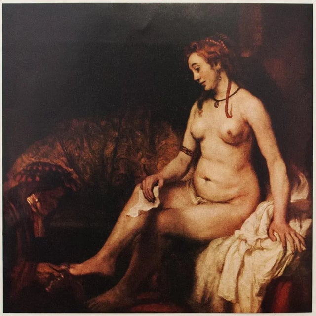 1950s After "Batheba" by Rembrandt, Vintage Print For Sale In Dallas - Image 6 of 7