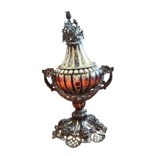 Ottoman Empire Sterling Silver Sugar Shaker For Sale