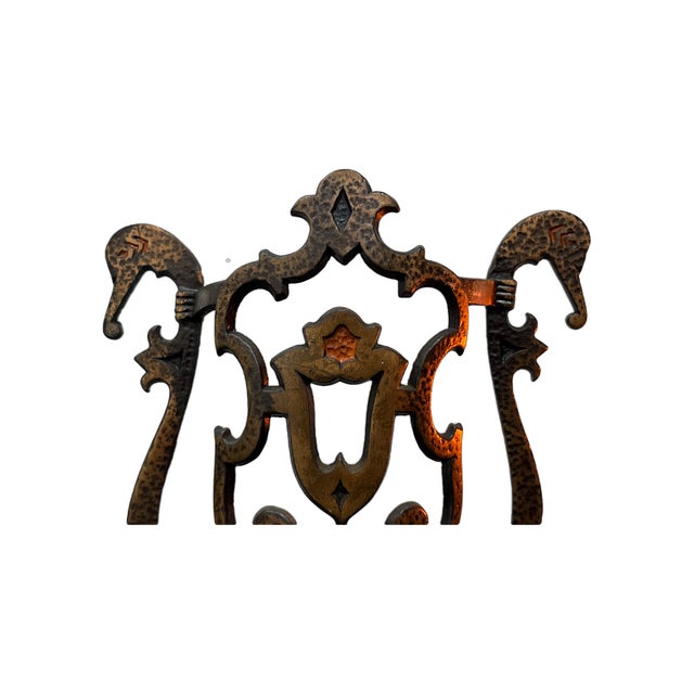 Pair of 1920s Spanish Revival "Wedding" Table Lamps, Original Finish For Sale In Los Angeles - Image 6 of 8