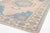 Mid 20th Century Soft Peach, Denim Blue, and Cream Medallion Area Rug For Sale - Image 4 of 8