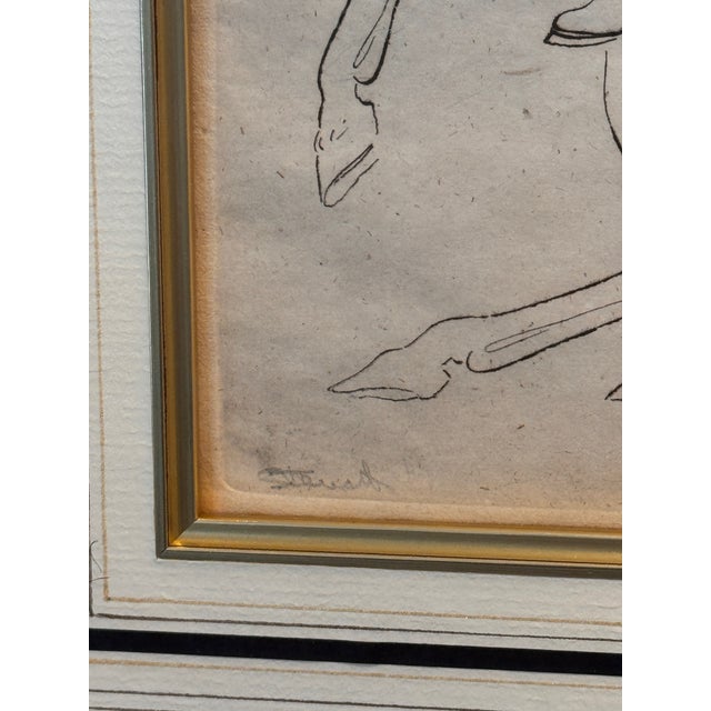 19th Century Horse and Rider Engraving For Sale - Image 4 of 5