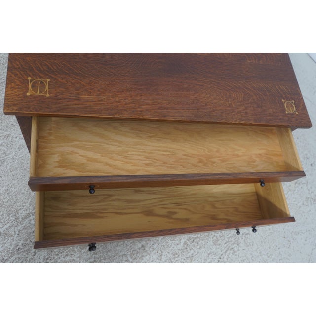 2000 - 2009 Stickley Harvey Ellis Mission Oak Coffee Table For Sale - Image 5 of 17