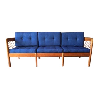 Mid-Century Danish Teak Sofa For Sale