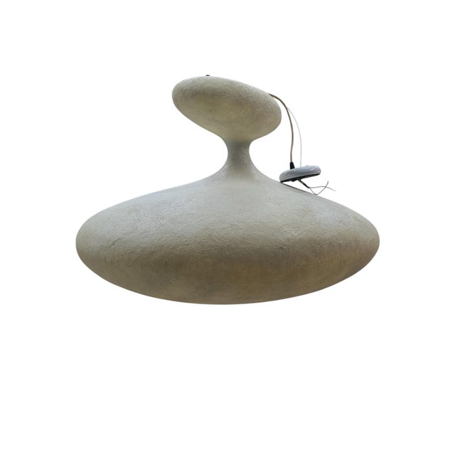 Mid Century Modern Kundalini E.T.A. Sat Suspended Hanging Pendant Lamp by Guglielmo Berchicci The E.T.A. Sat Suspended...