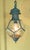 American Antique English Solid Brass & Glass Starburst Hanging Lantern - Pendant For Sale - Image 3 of 14