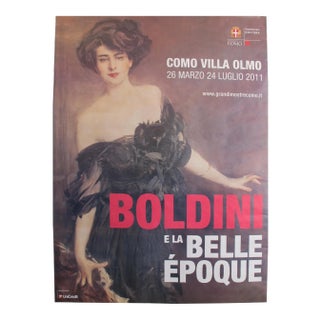 2011 Contemporary Exhibition Poster - Boldini E La Belle Epoque - Como - Boldini For Sale