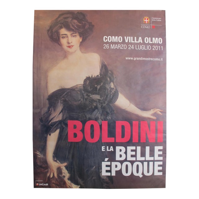 2011 Contemporary Exhibition Poster - Boldini E La Belle Epoque - Como - Boldini For Sale