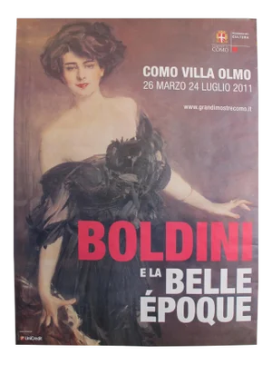 2011 Contemporary Exhibition Poster - Boldini E La Belle Epoque - Como - Boldini