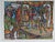 Commedia Dell'Arte Signed Limited Edition Serigraph by Marius Sznajderman, 1983 For Sale - Image 14 of 15
