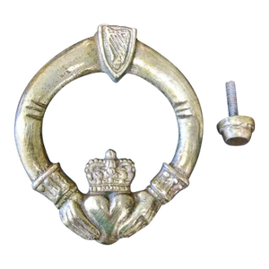Brass Irish Claddagh Door Knocker
