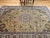 Vintage Persian Tabriz Rug, Hand-Knotted Wool, Floral Pattern, Moss Green & Caramel, 7x10 For Sale - Image 9 of 18