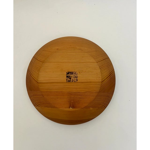 Sandbergs Nora Stad Sweden Scandinavian Vintage Bowl Made in Sweden For Sale - Image 9 of 10