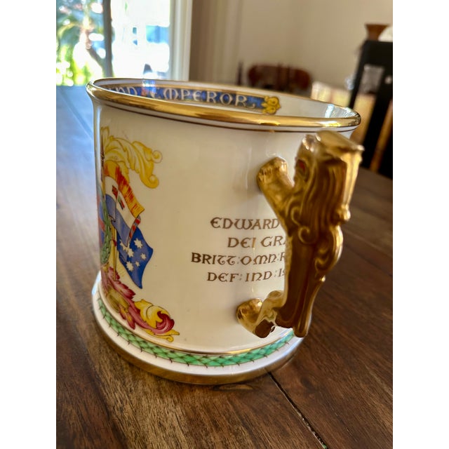 Traditional 1930s Edward VIII Coronation Loving Cup For Sale - Image 3 of 10