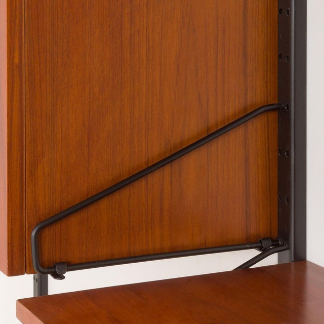 Mid-Century Modern Italian Large Wall Unit with Hidden Desk, 1960s For Sale - Image 12 of 18