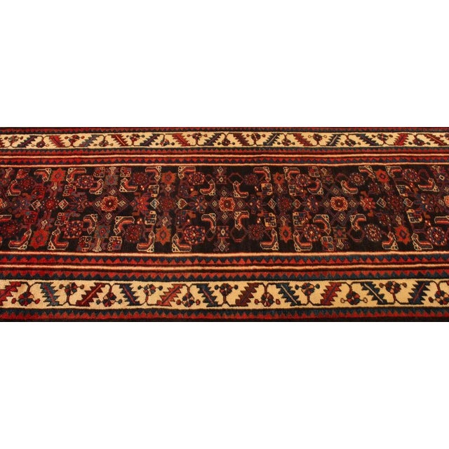 Textile Middle Eastern Rug in Wool For Sale - Image 7 of 11