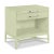 This is a made to order item with a 8-10 week lead time. The color is Benjamin Moore Guilford Green. A rectangular top...