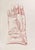 Etching on paper, realized by the Italian artist Giacomo Porzano (1925-2006). Hand-signed and dated 1972 at the bottom....