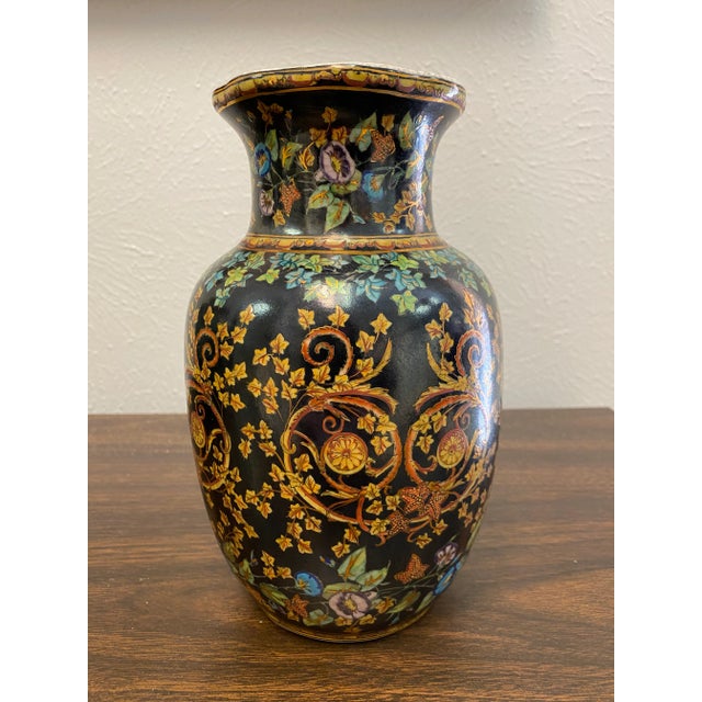 1970s Asian Porcelain Vase For Sale - Image 4 of 4