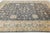 2020s Modern Khotan Style Charcoal Grey & Gold Handmade Wool Rug 10x14 For Sale - Image 5 of 12