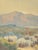Paper Norman Hart 1940s Palm Springs California Desert Oil Painting For Sale - Image 7 of 16