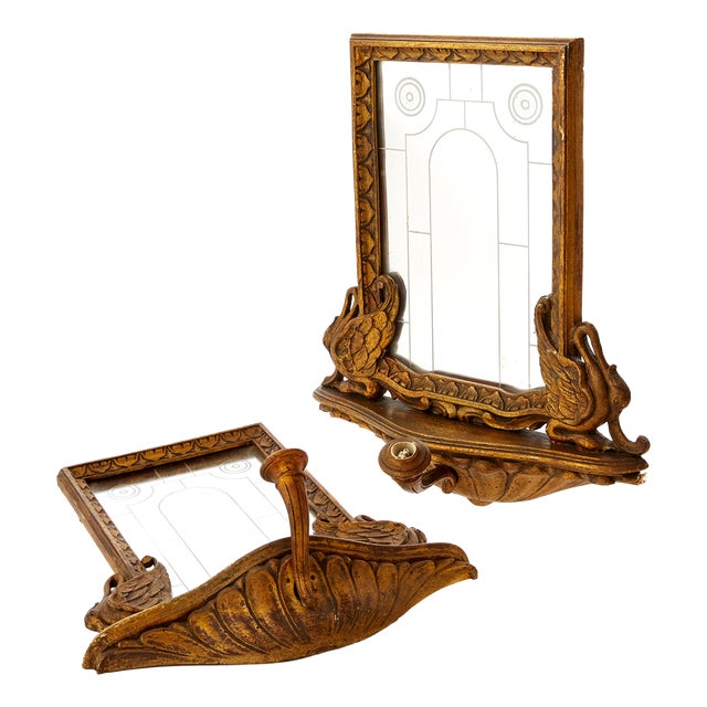 Empire Mirrors, 1950s, Set of 2 For Sale