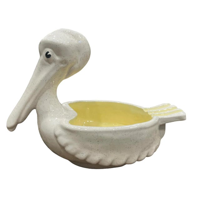 1960s Dodie Thayer Signed Pelican Cachepot/Bowl For Sale - Image 5 of 13