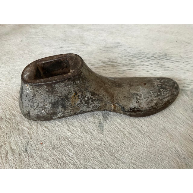 Early 20th Century Cast Iron Cobbler's Shoe Molds Set of 3 For Sale - Image 15 of 17