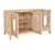 Contemporary Matthew Izzo Home - Granada Four Door Wrapped Rattan Mirror Front Buffet Cabinet For Sale - Image 3 of 6