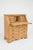 Danish Oak Bureau with Metal Handles, Early 20th Century For Sale - Image 5 of 10