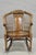 Antique American Victorian Carved Walnut Spindle Back Rocker Rocking Chair (Refinished). Circa Late 19th Century....