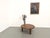 Round Coffee Table in Oak with Octagonal Legs, France, 1950s For Sale - Image 10 of 18