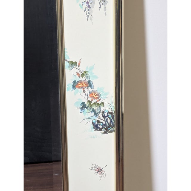 1970s Vintage La Barge Chinoiserie Wall Mirror For Sale - Image 5 of 12