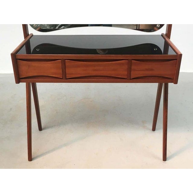 Teak Dressing Table by Arne Vodder for Oelholm Moebelfabrik, 1960s For Sale - Image 6 of 10