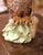 Mid 20th Century Mid-Century Italian Hand Painted Glazed Ceramic Owl Sculpture With Foliage Base For Sale In Dallas - Image 6 of 9