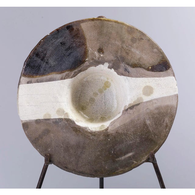 Modern White Ceramic Spiegel Sculpture For Sale - Image 4 of 8