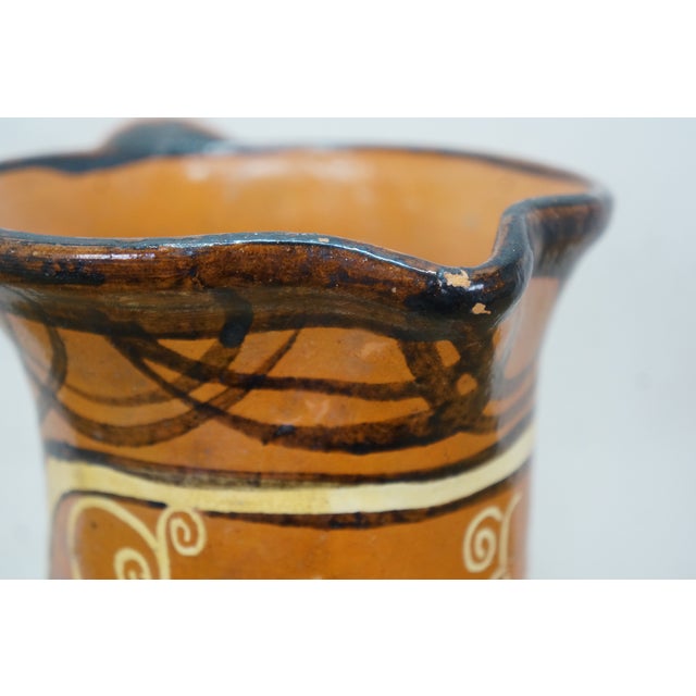 1976 Mexican Folk Art Terracotta Pulque Agave Bird Pitcher Water Jar 14" For Sale - Image 15 of 16
