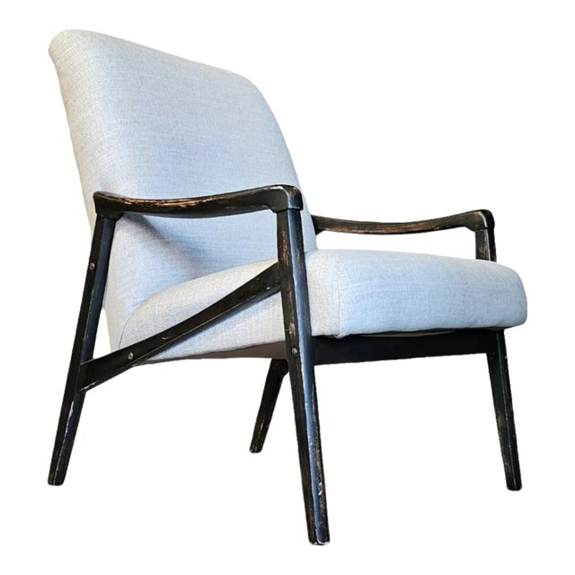1960s Czech Mid Century Armchair For Sale