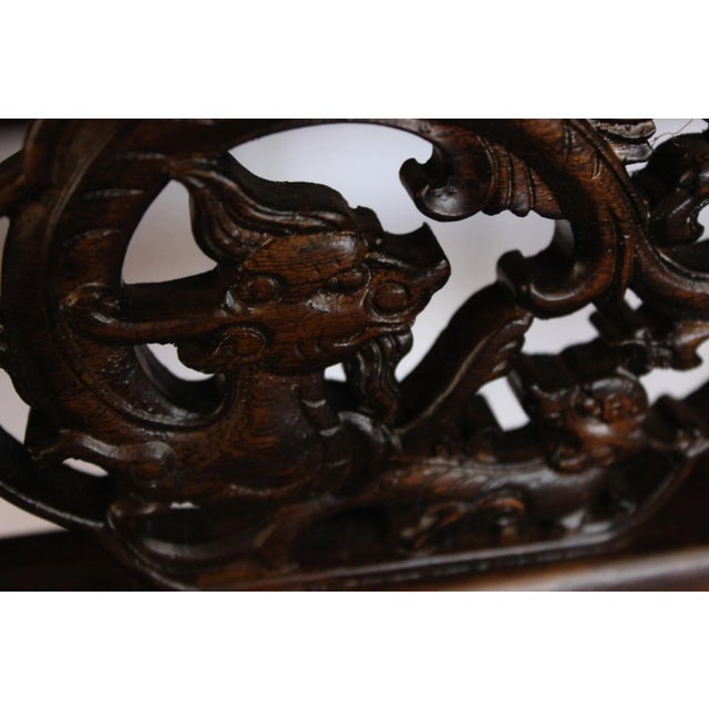 Carved Console Table For Sale In Greensboro - Image 6 of 10