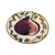 Ceramic Dessert Plates the Lost Arrows of William Tell by Hilton Mc Connico for Daum, 1987, Set of 6 For Sale - Image 7 of 8