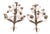 Vintage Italian French Wire Sconces - A Pair For Sale