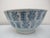 Chinese Chinese Qing Dynasty Blue & White Porcelain 10" Bowl With Symbols For Sale - Image 3 of 8