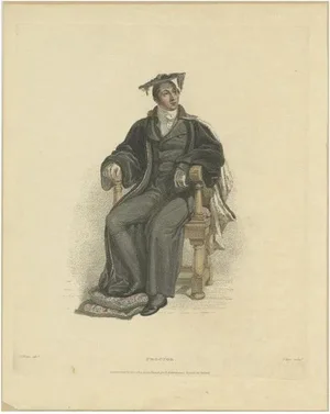 After Thomas Uwins, Proctor of Oxford or Cambridge, 1814, Paper